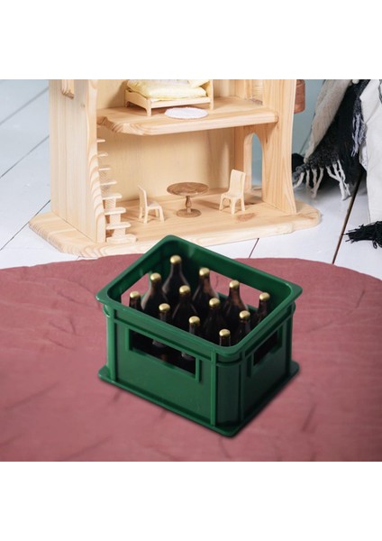 Dollhouse Minyatür Model Oyuncak Bebek Evi Dekorasyonu Yeşil (Yurt Dışından) fiyatları