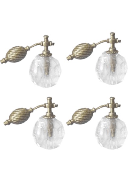 4pcs Minyatür Parfüm Şişesi 1/12 Bebek Evi İçin Oyuncak Dekorasyonu (Yurt Dışından)
