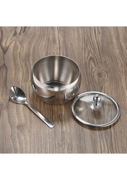 Paslanmaz Çelik Kaşıklı ve Kapaklı Şekerlik Çok Yönlü Baharat Kabı 350G Kaşıklı Şekerlik | Şekerlik | Kaşıklı Şekerlikşekerlik Kapaklı (Yurt Dışından) fırsatları