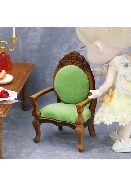 1:12 Dollhouse Minyatür Mobilya Akın Koltuk Sandalye Bebek Evi Dekorasyonu (Yurt Dışından) modelleri