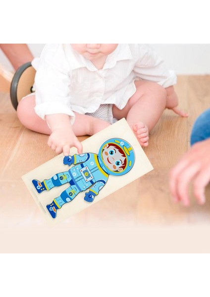 Montessori Toys Yeni Yıl Için Eğitim Oyuncak Hediye Astronot (Yurt Dışından) fırsatları