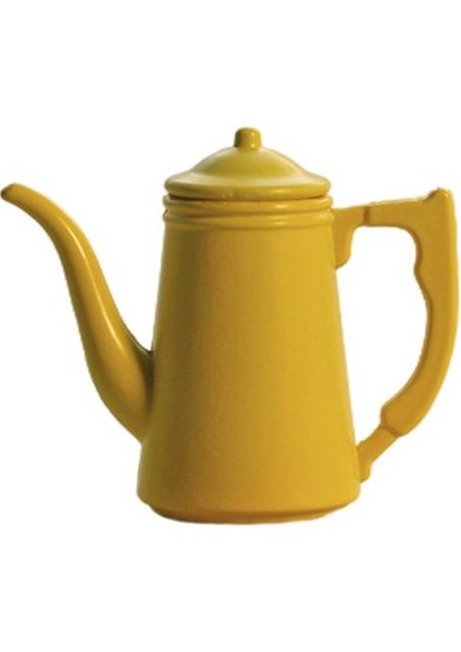 Classic 1: 6 1:12 Ölçekli Bebek Evi Kettle Çay Pot Dekoru Sarı (Yurt Dışından)