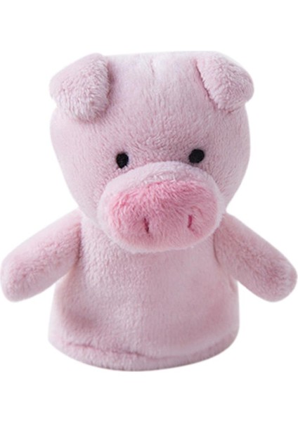 Okul Öncesi Parmak Kuklaları Set Time Pretend Peluş Parmak Oyuncaklar Pembe Domuz (Yurt Dışından)