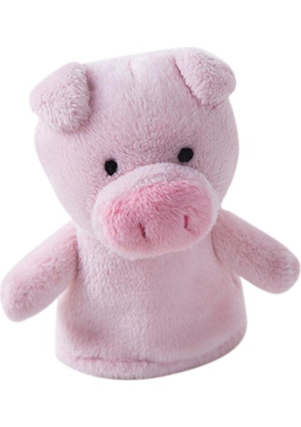 Okul Öncesi Parmak Kuklaları Set Time Pretend Peluş Parmak Oyuncaklar Pembe Domuz (Yurt Dışından) modelleri