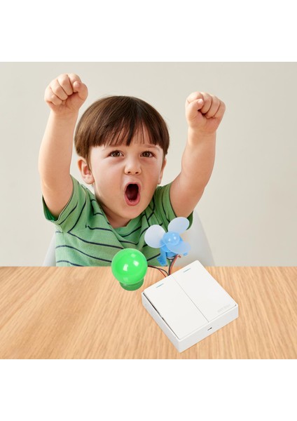 Meşgul Tahta Işıkları Oyuncaklar Montessori LED Işıklar Eğitim Oyuncak Oyuncak Çocuklar Yeşil (Yurt Dışından) indirimleri