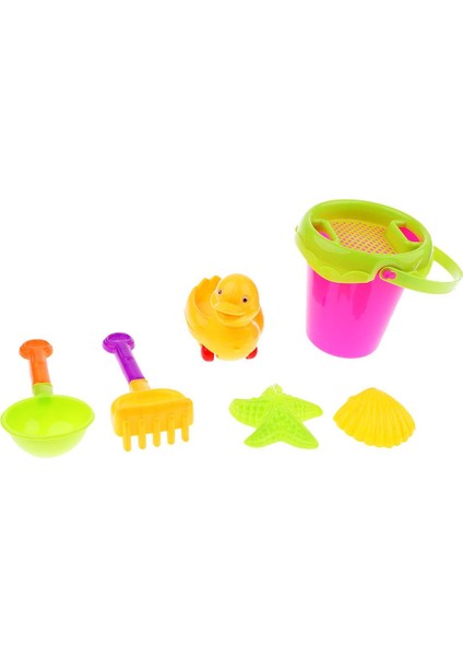 Seaside Car Buck Beach Tools 6parça Kova Seti (Yurt Dışından)