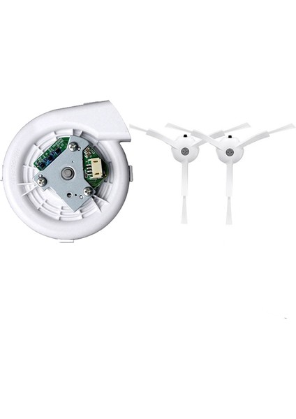 S50 S51 Robot Vakum Yedek Parçaları Için Yeni Fan Yan Fırçası 3 Adet(Yurt Dışından)