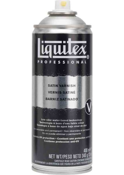 Professional Akrilik Sprey Vernik 400ML Saten