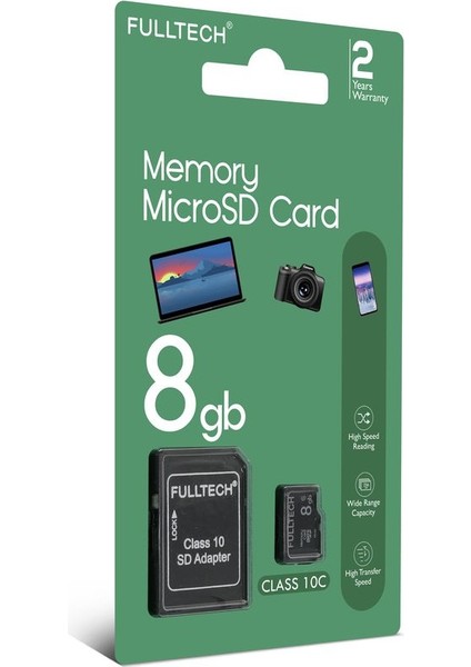 8gb Micro Sd Card Tgfd2