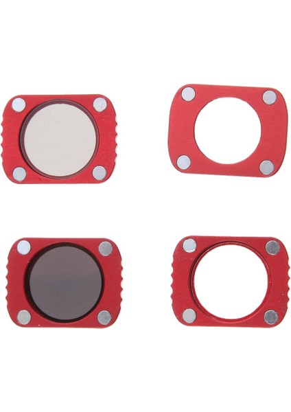 4 Adet Filtre Kiti Aksesarları Cep Kırmızısı Için Çok Kaplı Lens (Yurt Dışından)