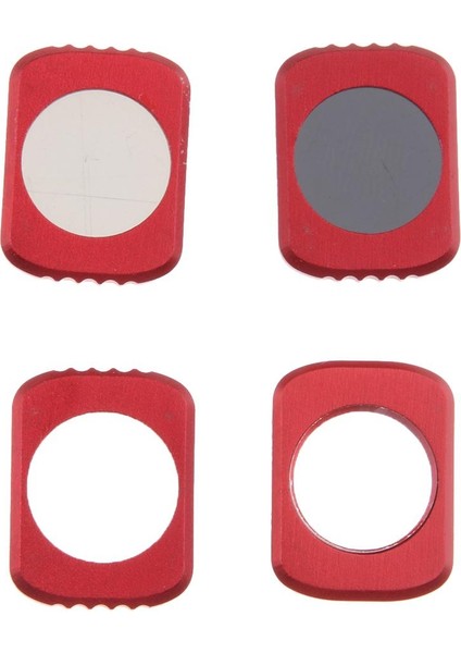 4 Adet Filtre Kiti Aksesarları Cep Kırmızısı Için Çok Kaplı Lens (Yurt Dışından)