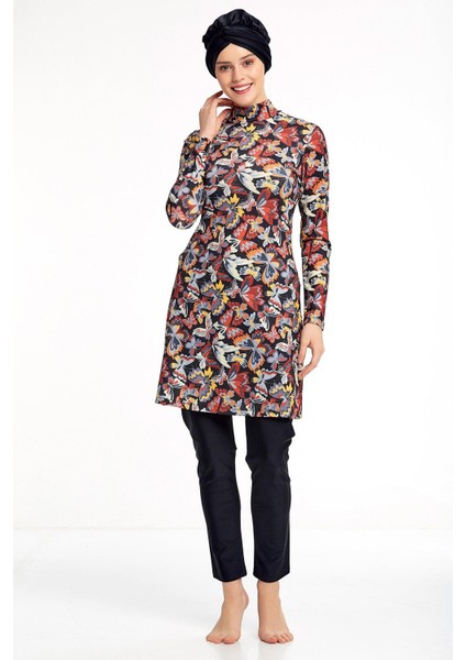 Maresiva 0503 Likralı Uzun Kol Tesettür Mayo fırsatları