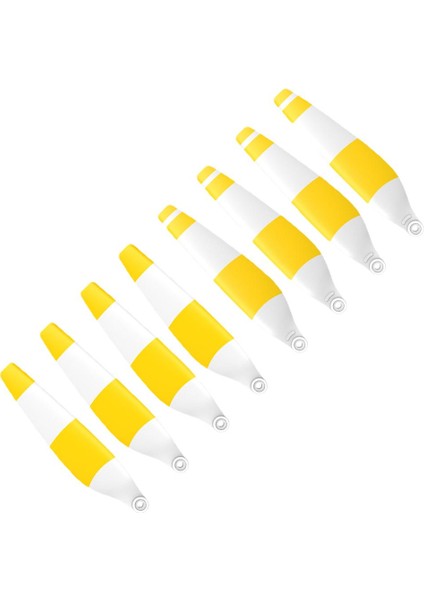 6030 F Taşınabilir Sessiz Yedek Parçalar Için 8x Pervane 6030 F Blade Çift Sarı (Yurt Dışından)
