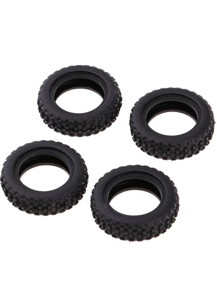 Wltoys K979/K989 Ralli Arabası Için Yüksek Performanslı Siyah Lastik Lastik, 4 Paket (Yurt Dışından)
