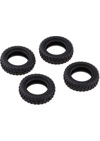 Wltoys K979/K989 Ralli Arabası Için Yüksek Performanslı Siyah Lastik Lastik, 4 Paket (Yurt Dışından)