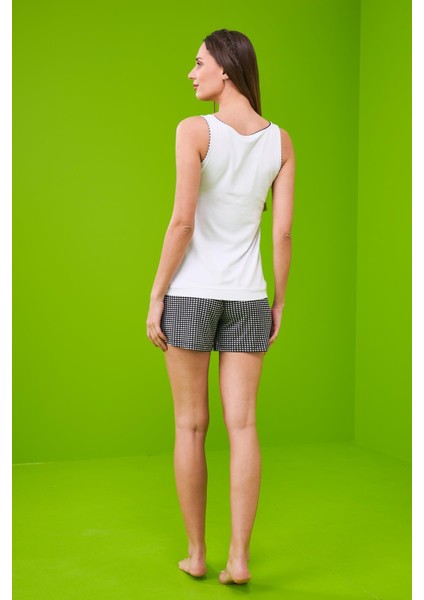 Kadın Pijama Şort Takım 23228