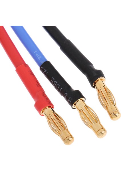 4.0mm/3,5mm Altın Muz Rc Fırçasız Motor Esc Uzatma Kablo Tel (Yurt Dışından)