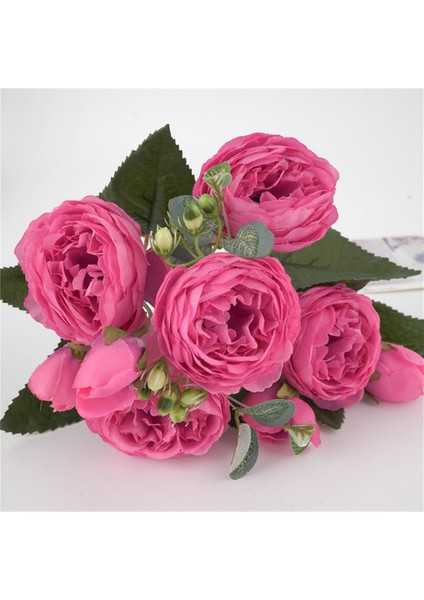 Yapay Şakayık Çiçekleri Düzenlemesi, Düğün, Parti Kırmızı (Yurt Dışından) modelleri