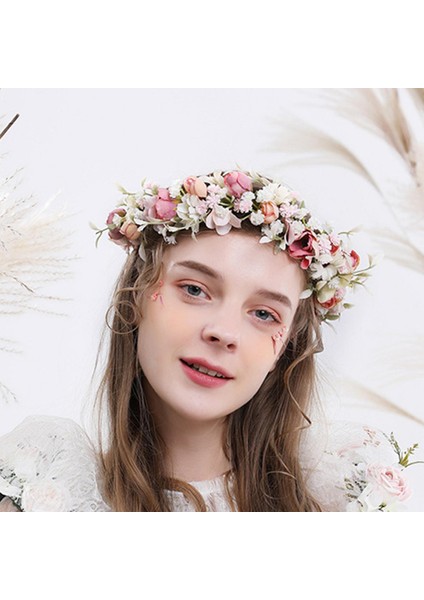 Çiçek Kafa Bandı Çiçek Çelenk Headdress Type9 B Için (Yurt Dışından) fırsatları