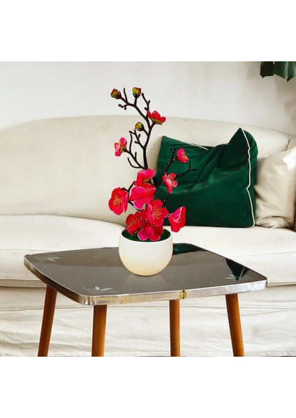 Erik Çiçeği Yapay Ipek Çiçek Süsleri Gül Kırmızı Kırmızı (Yurt Dışından) fırsatları