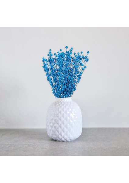 Yapay Saplar Sahte Simülasyon Diy Su Geçirmez Buketler Bitkiler El Sanatları Mavi B (Yurt Dışından) fırsatları