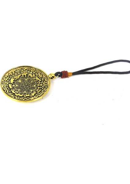 Tibet Budizm Sekiz Diyagram Şeklindeki Meze Asılı Kolye (Yurt Dışından) fırsatları