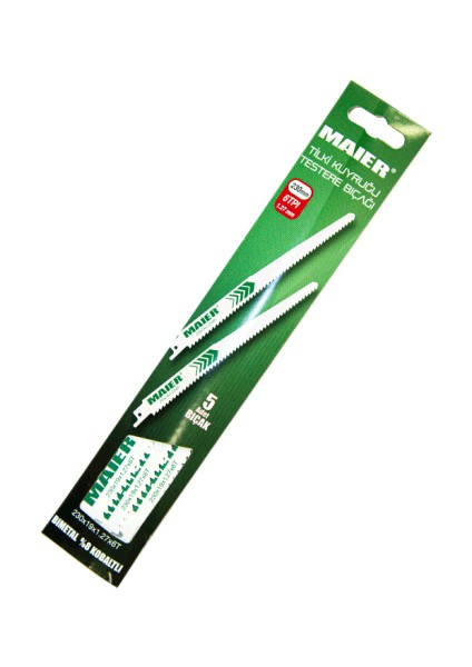 MTK02 229 Mm. 5'li Tilki Kuyruğu Testere Bıçağı
