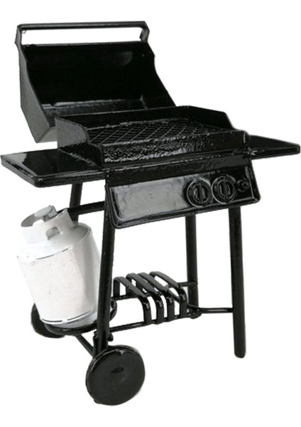 Dollhouse Barbecue Grill Minyatür 1:12 Aksesuar Bebek Evi Fırın Için (Yurt Dışından)