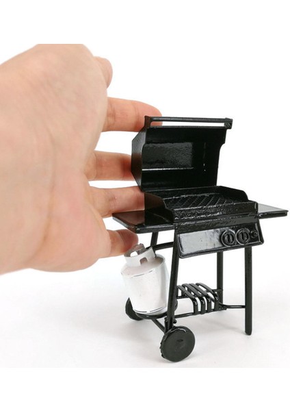 Dollhouse Barbecue Grill Minyatür 1:12 Aksesuar Bebek Evi Fırın Için (Yurt Dışından) fiyatları