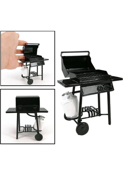 Dollhouse Barbecue Grill Minyatür 1:12 Aksesuar Bebek Evi Fırın Için (Yurt Dışından) fırsatları