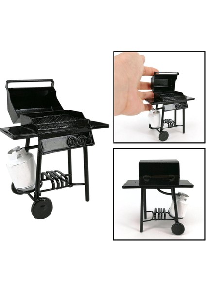 Dollhouse Barbecue Grill Minyatür 1:12 Aksesuar Bebek Evi Fırın Için (Yurt Dışından) indirimleri
