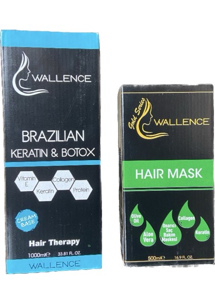 Krem Keratin + Saç Maskesi