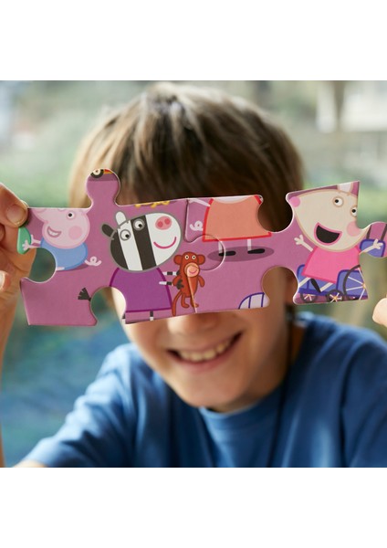 Look & Find Puzzle: Peppa Pig Mr. Fox's Shop - 36 Parçalı Yapboz ve Gözlem Oyunu