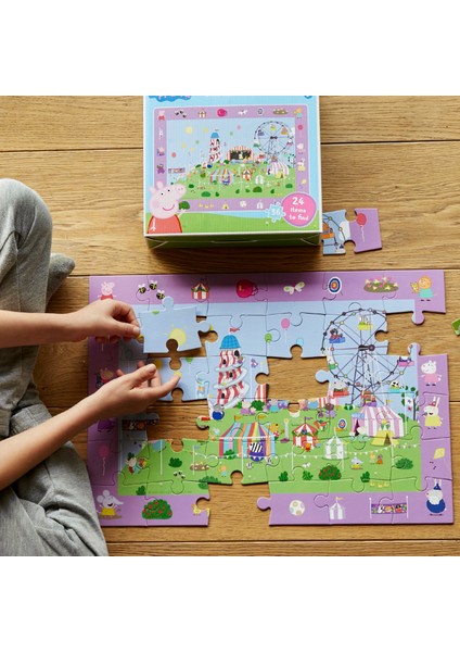 Look & Find Puzzle: Peppa Pig Children's Festival - 36 Parçalı Puzzle ve Yapboz Oyunu