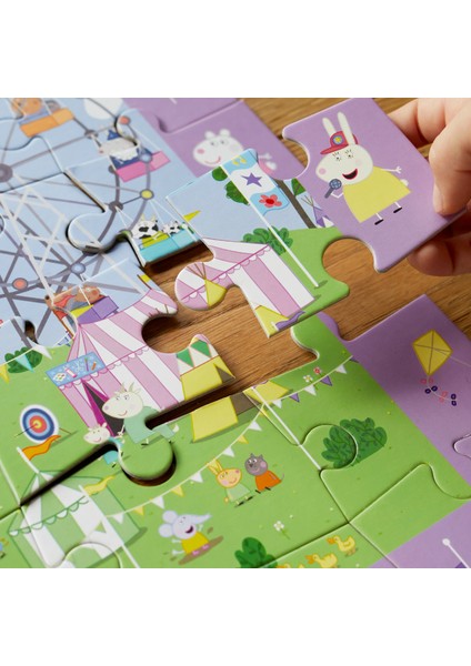 Look & Find Puzzle: Peppa Pig Children's Festival - 36 Parçalı Puzzle ve Yapboz Oyunu