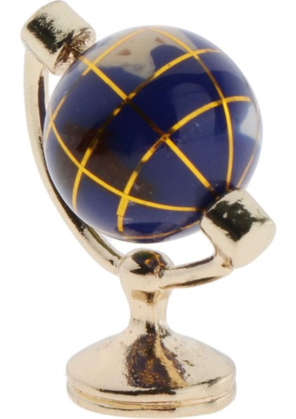 12. Mini Reçine Globe Tellurion Yatak Odası Aksesuar Koyu Mavi (Yurt Dışından) fiyatları