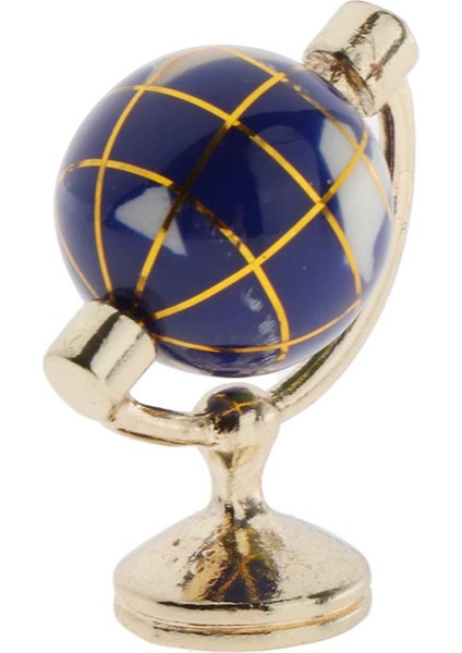 12. Mini Reçine Globe Tellurion Yatak Odası Aksesuar Koyu Mavi (Yurt Dışından) modelleri