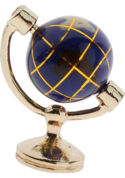 12. Mini Reçine Globe Tellurion Yatak Odası Aksesuar Koyu Mavi (Yurt Dışından) indirimleri