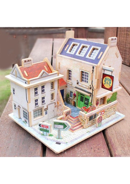 1:24 El Sanatları Bina Projesi - Britanya Bar Villa (Yurt Dışından) fiyatları