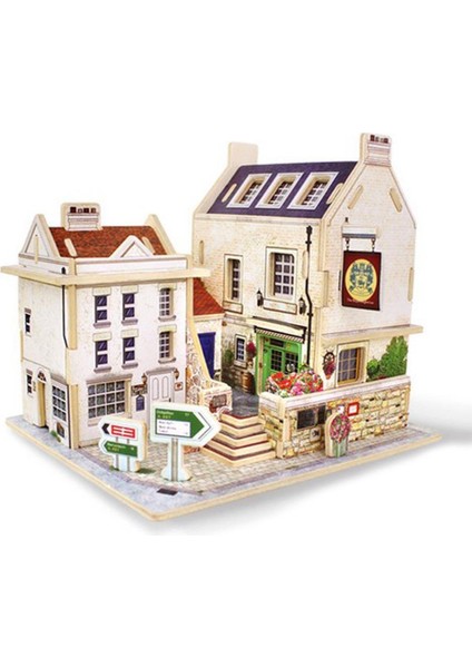 1:24 El Sanatları Bina Projesi - Britanya Bar Villa (Yurt Dışından) fırsatları