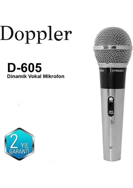 D-605 Dinamik Vokal Mikrofonu