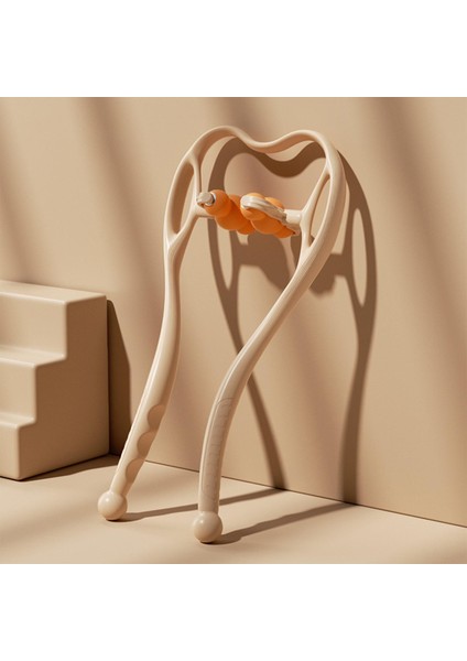 Boyun ve Omuz Kendi Kendine Masaj Aleti S-Şekilli Eğri Tasarımı Omuz Gevşetici Turuncu fiyatları