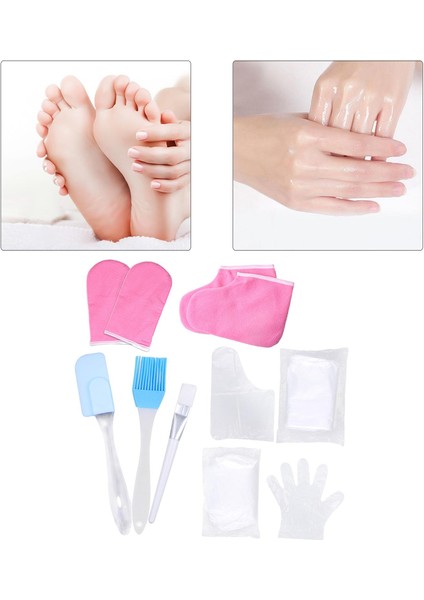 Parafin Eritme Eldivenleri Patik Astarları Pembe Eldivenler Için Kapaklar indirimleri