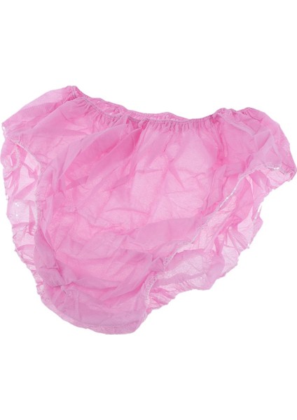50PCS Cilt Dostu, Sağlıklı, Nefes Alabilen, Kadınlar Için Tek Kullanımlık Iç Çamaşırı Külotları - PINK01