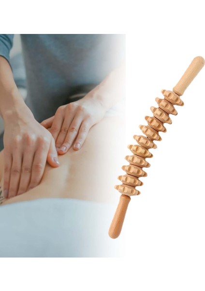 Vücut Masajı Arka Bey Bacak Ağrısı Tam Vücut Masaj Ahşap Masaj Aracı fırsatları