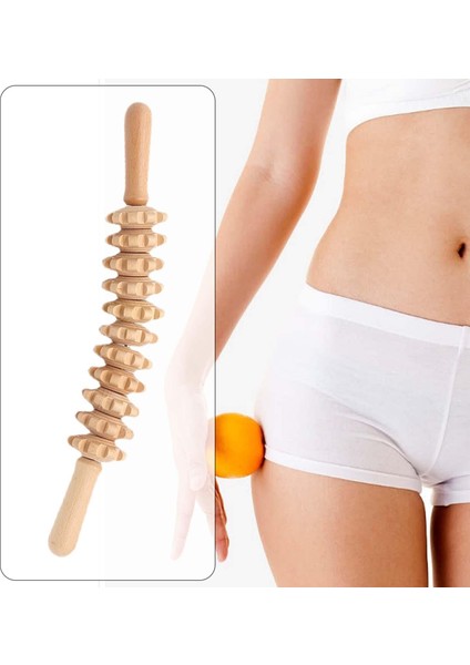 Vücut Masajı Arka Bey Bacak Ağrısı Tam Vücut Masaj Ahşap Masaj Aracı indirimleri