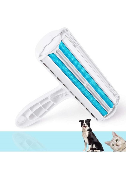 Hazneli Tüy Temizleme Gırgırı Kedi Köpek Evcil Hayvan Tüy ve Toz Temizleyici Kıl Toz Toplayıcı Elbise Halı Yatak Temizleme