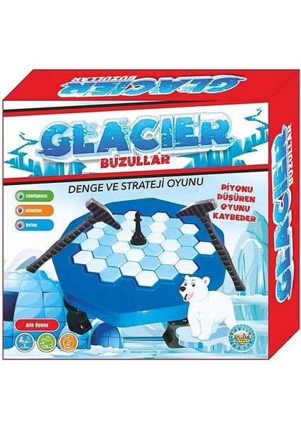 Glacier Buzullar Buz Kırma Tuzağı Kalesi Kutu Oyunu