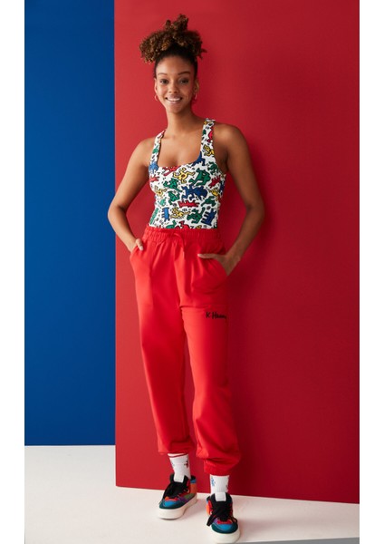 Jogger Pantolon-Keith Haring Koleksiyonu