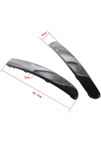 2 Adet Ön Tampon Kalıplama Darbe Şerit 2007-15 İçin Uygun (Yurt Dışından) fırsatları